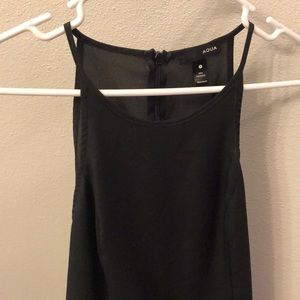 Black Aqua Romper!